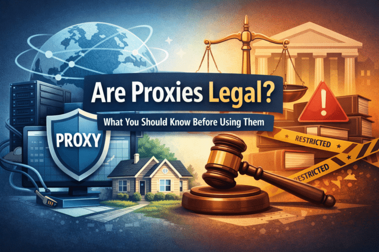 Are Proxies Legal? What You Should Know Before Using Them