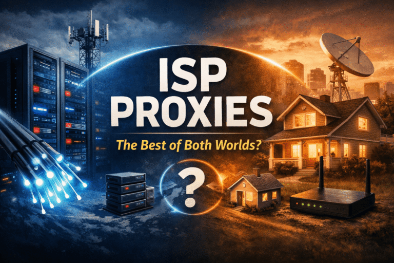 ISP Proxies Explained: Are They Really the “Best of Both Worlds”?