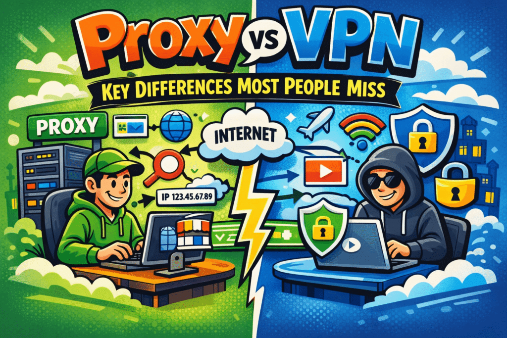 Proxy vs VPN: Key Differences Most People Miss