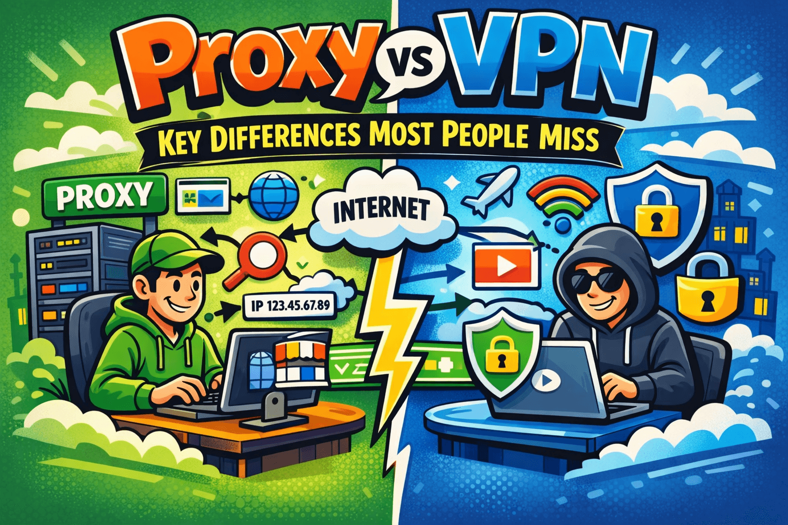 Proxy vs VPN